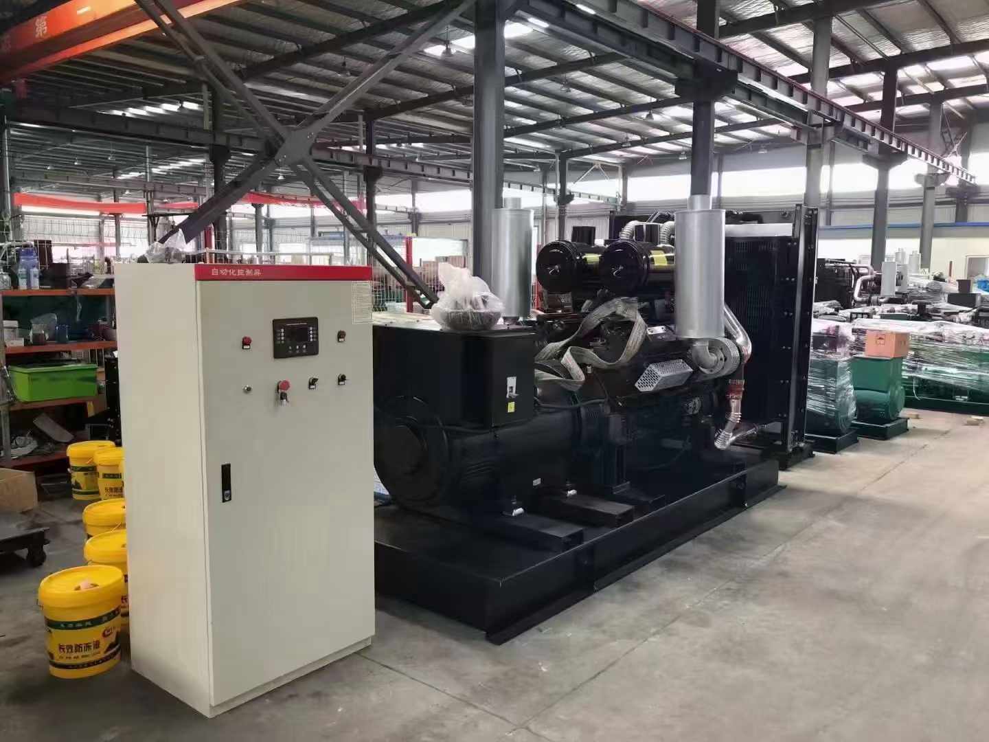 汤阴柴油发电机运行时的噪音和振动水平如何?